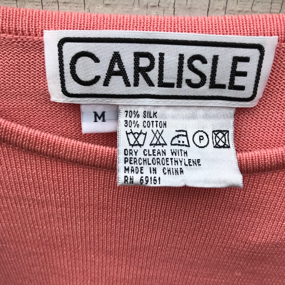 Carlisle silk and cotton Crewneck size small - Picture 3 of 7